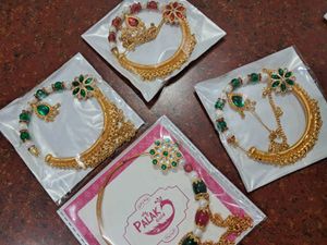 Designer Nath with Beads and Stones