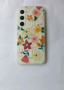 Floral Embossed Phone Case for Samsung S23