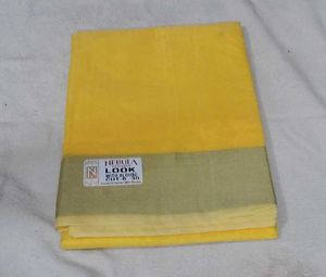 Nebula Designer Saree - Yellow