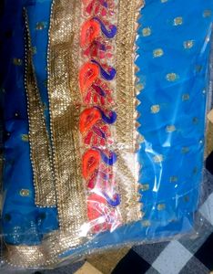 BLUE COLUR SAREE FOR WOMENS