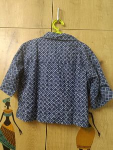 Westside Oversized Cotton Boxy Shirt Size S