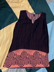 Striped Sleeveless Top