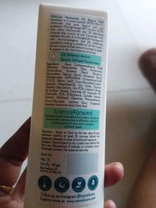 wishcare sunscreen niacinamide