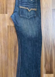 Diesel Men's Blue Denim Jeans