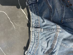 Women's Blue Wash Wide Leg Jeans