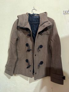 Cozy Brown Duffle Coat