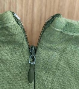 🌸 SHEIN Olive Green Button Down Dress