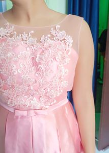Elegant Pink Formal Gown
