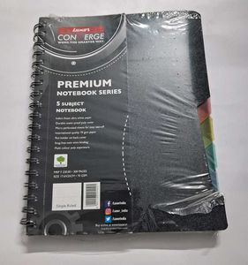 Premium 5 Subject Notebook