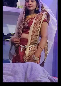 Maroon Embroidered Lehenga Choli