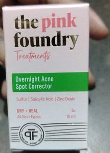 The Pink Foundry Overnight Acne Spot Corrector