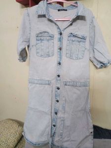 Denim Shirt Dress