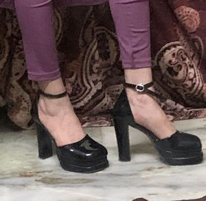 Black Platform Heels