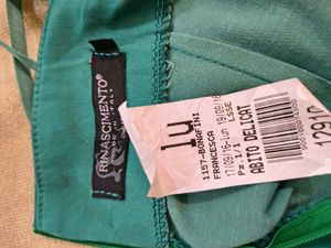 Stunning Teal Ruched Ruffle Dress