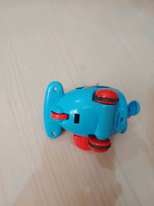 Cute Blue Airplane
