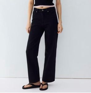 Free delivery H&amp;M Straight High waist jean