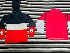 Kids' Winter Thick Long Sleeve Tops (2-Pack)