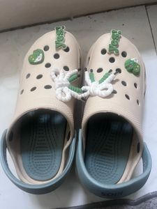 Cute Croc-Style Clogs with Charms