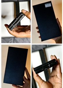 Galaxy Fold 3 Luxurious BMW Carbon Fiber Case