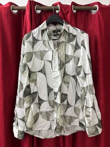 Stylish Men's Abstract Print Shirt