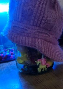Baby Pink Deep Cap For Winters