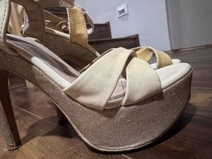 Sparkly Platform High Heels