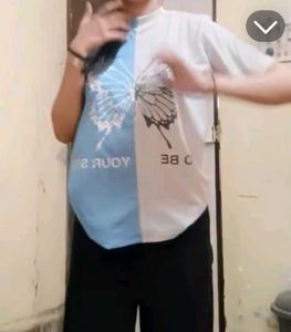 Butterfly Split T-Shirt