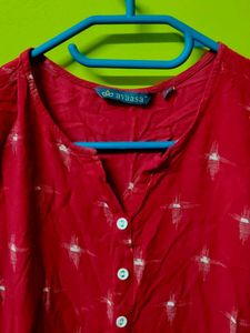 Avaasa Pink Kurtas set of 2