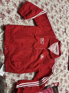 Red College Style Jacket
