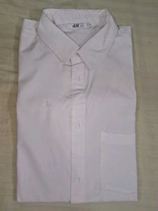 H&amp;M Men's White Button-Down Shirt
