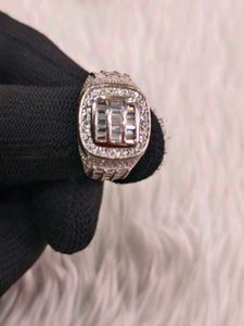 Sparkling Gemstone Ring 925 silver