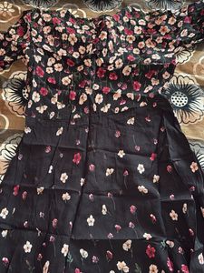 Floral Print Maxi Dress
