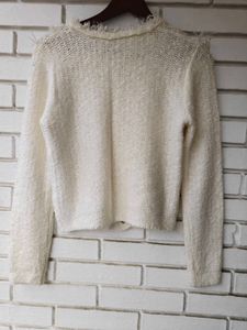 Textured Knit Cardigan New