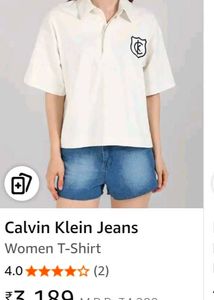 Calvin Klein Jeans White T-Shirt