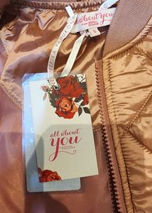 All about you Quilted Bomber Jacket