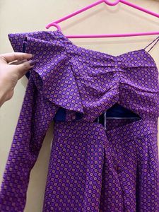 Stylish Purple Jumpsuit