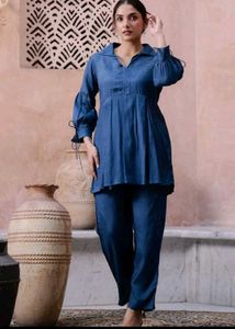 Stylish Blue Co-ord Set for Women