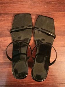 Black Block Heels