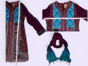 Embroidered Silk Kurta