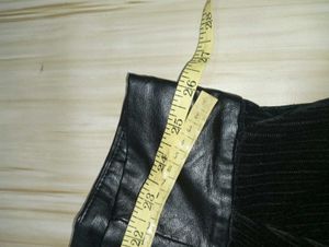 High-Waisted Black Velvet Wide-Leg Pants