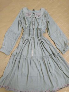 Sea Green Dress