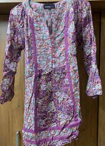Bohemian Floral Print Kurta