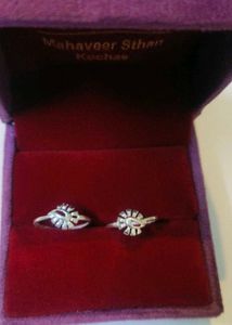 Beautiful Silver Toe Rings