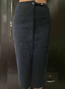 MF Navy Midi Skirt