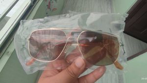 Vincent Chase Woman Sunglass Brown With Case