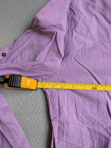 Men's Purple Casual Shirt