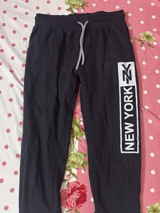 Black New York Joggers
