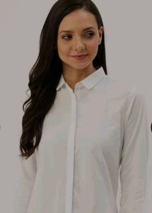 Classic White Button-Down Shirt-Timeless & Elegant