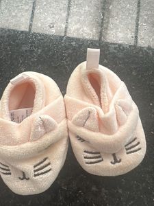 Adorable Baby Girl Booties (2 Pairs)