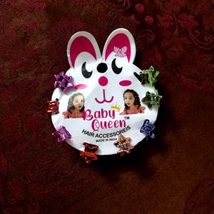 Cute  Queen Hair Clips Set